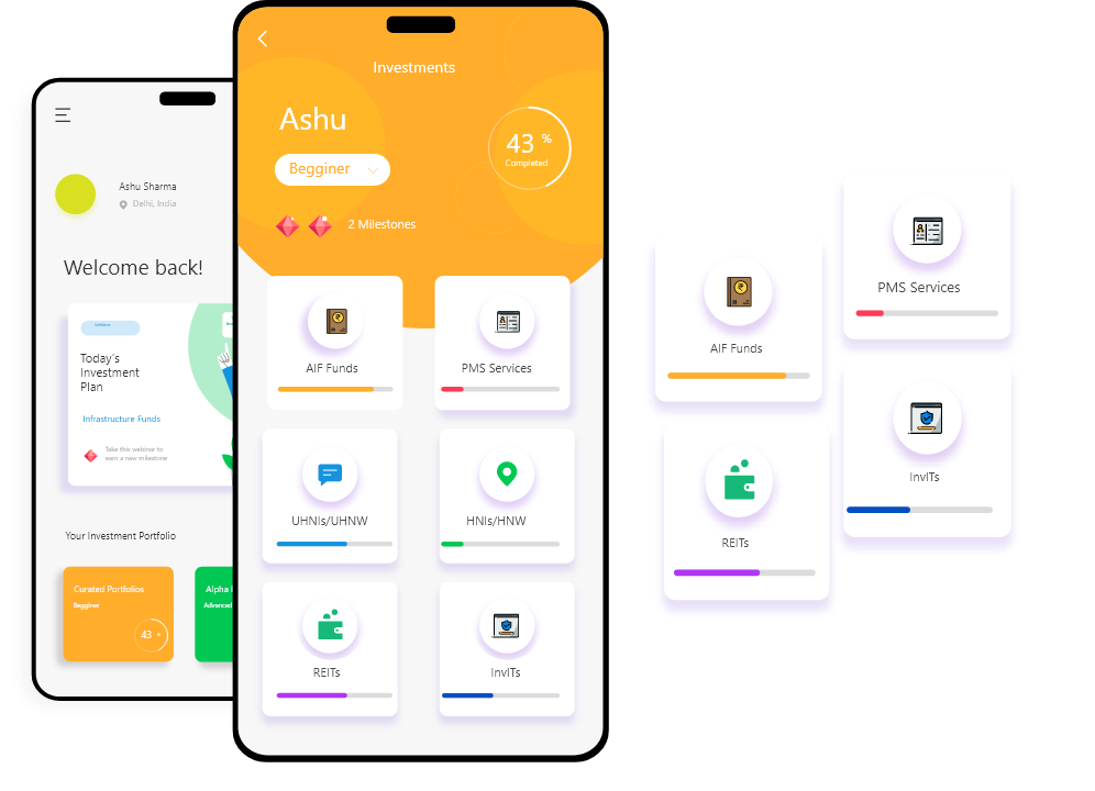AltWealth Mobile App Interface